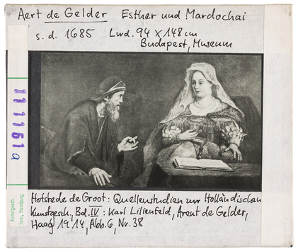 Vorschaubild Aert de Gelder: Esther und Mardochai. Budapest, Museum 